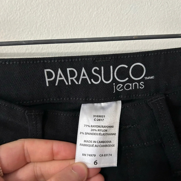 Parasuco Black  Skinny Jeans - Picture 3 of 3